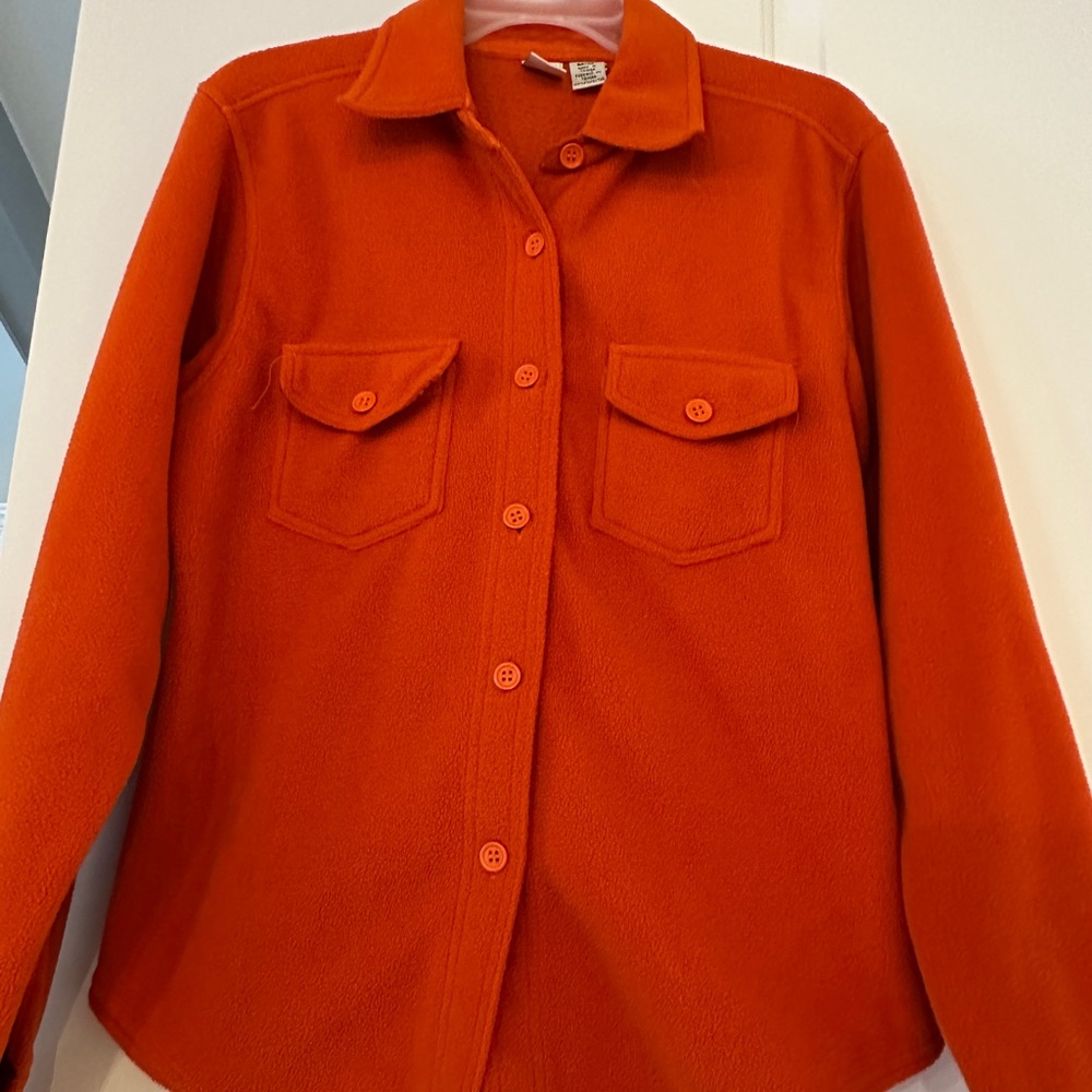 Orange Button-Up M Shirt